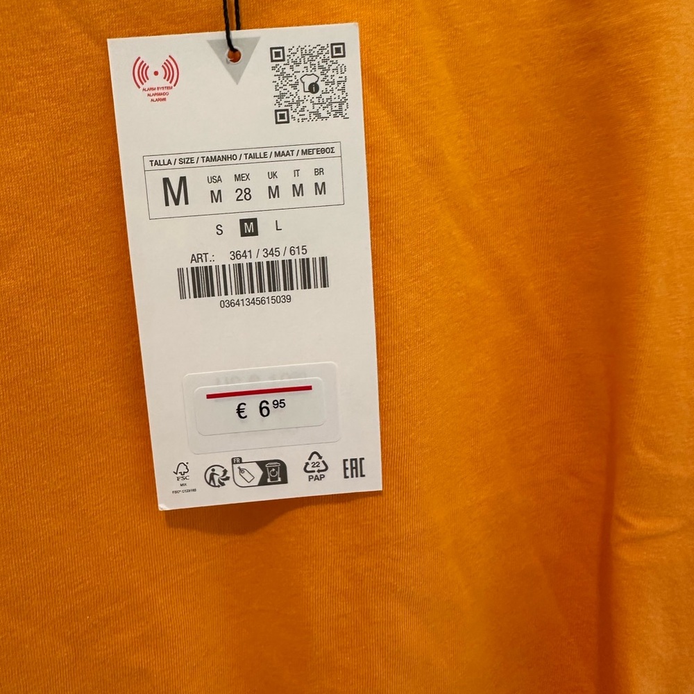 Zara - RUFFLED COTTON TOP - Picture 6 of 7